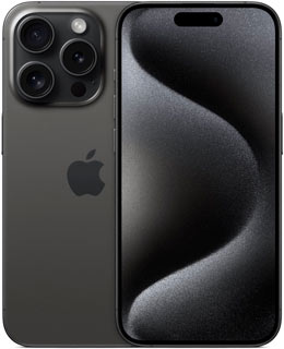 Смартфон Apple iPhone 15 Pro Max 256 ГБ Черный титан