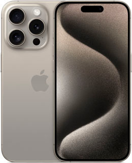 Смартфон Apple iPhone 15 Pro Max 256 ГБ Натуральный титан